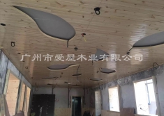 芬蘭木免漆桑拿板