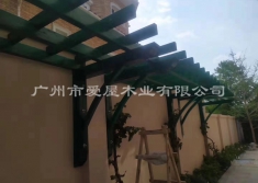 芬蘭木ACQ防腐木（花架效果圖）