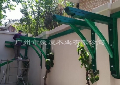 芬蘭木ACQ防腐木（花架效果圖）