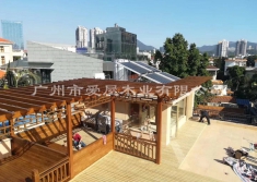 芬蘭木ACQ防腐木（花架效果圖）